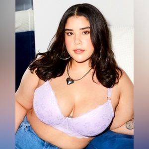 NWT NIB Lavender Must Have Push Up Demi Bra 40DD